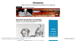 Desktop Screenshot of filmszenen.wordpress.com