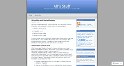 Desktop Screenshot of alibongo.wordpress.com