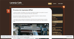 Desktop Screenshot of laranjacafe.wordpress.com