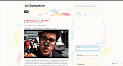 Desktop Screenshot of cheesebite.wordpress.com