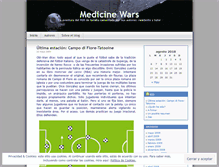 Tablet Screenshot of medicinewars.wordpress.com
