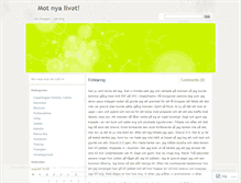 Tablet Screenshot of motnyalivet.wordpress.com