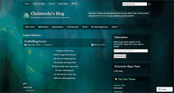 Desktop Screenshot of christrocks.wordpress.com