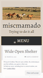 Mobile Screenshot of miscmamado.wordpress.com