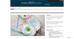 Desktop Screenshot of ambiancesdecoration.wordpress.com