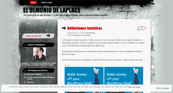 Desktop Screenshot of eldemoniodelaplace.wordpress.com