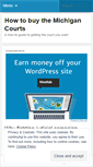 Mobile Screenshot of howtobuythemicourts.wordpress.com