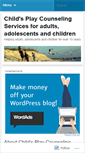 Mobile Screenshot of childsplayservices.wordpress.com