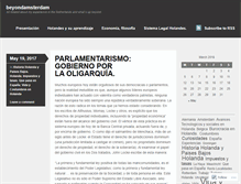 Tablet Screenshot of beyondamsterdam.wordpress.com