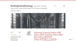 Desktop Screenshot of bestindustrialtraining.wordpress.com