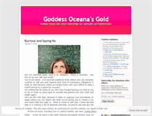 Tablet Screenshot of goddessoceana.wordpress.com