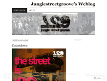Tablet Screenshot of junglestreetgroove.wordpress.com