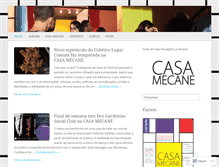 Tablet Screenshot of casamecane.wordpress.com