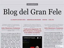 Tablet Screenshot of circogranfele.wordpress.com