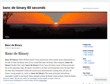 Tablet Screenshot of memphis.bancdebinary60seconds.wordpress.com