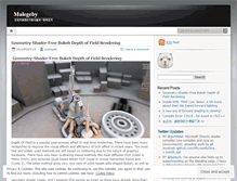 Tablet Screenshot of malegebi.wordpress.com