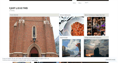 Desktop Screenshot of ijustlovethis.wordpress.com
