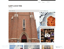 Tablet Screenshot of ijustlovethis.wordpress.com