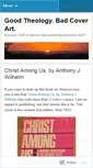 Mobile Screenshot of goodtheologybadcoverart.wordpress.com