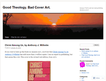 Tablet Screenshot of goodtheologybadcoverart.wordpress.com