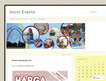 Tablet Screenshot of ancolevent.wordpress.com