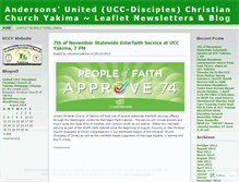 Tablet Screenshot of news4uccyakima.wordpress.com
