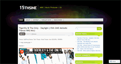 Desktop Screenshot of 15thsine.wordpress.com