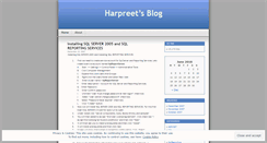 Desktop Screenshot of hsvirk.wordpress.com