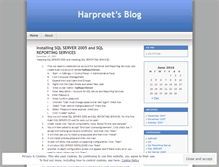 Tablet Screenshot of hsvirk.wordpress.com