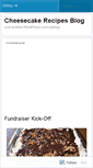 Mobile Screenshot of amazingcheesecakerecipes.wordpress.com
