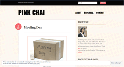 Desktop Screenshot of pinkchai.wordpress.com