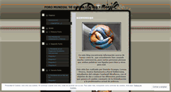 Desktop Screenshot of globalizacionypobreza.wordpress.com