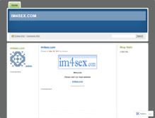 Tablet Screenshot of im4sex.wordpress.com