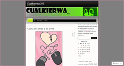 Desktop Screenshot of cualkierwa.wordpress.com