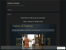 Tablet Screenshot of nationofnations.wordpress.com