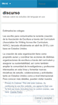 Mobile Screenshot of discurso.wordpress.com