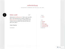 Tablet Screenshot of midistchirdi3295.wordpress.com