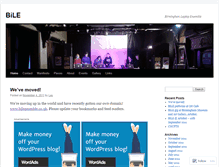 Tablet Screenshot of bilensemble.wordpress.com