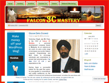 Tablet Screenshot of falcon3cmastery.wordpress.com
