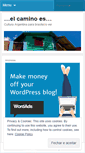 Mobile Screenshot of elcaminoes.wordpress.com