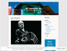 Tablet Screenshot of elcaminoes.wordpress.com