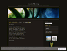 Tablet Screenshot of masina777.wordpress.com