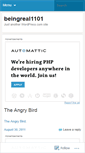 Mobile Screenshot of beingreal1101.wordpress.com