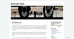 Desktop Screenshot of bardangle.wordpress.com