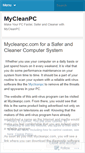 Mobile Screenshot of mycleanpcblog.wordpress.com