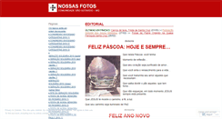 Desktop Screenshot of nossasfotos.wordpress.com