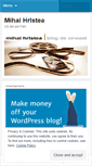 Mobile Screenshot of hristea.wordpress.com