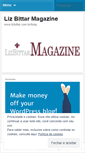 Mobile Screenshot of lizbittar.wordpress.com