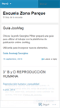 Mobile Screenshot of ezparque.wordpress.com