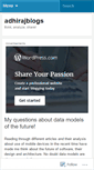 Mobile Screenshot of adhirajblogs.wordpress.com